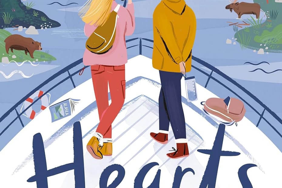Cover of Becky Dean 's YA romance Hearts Overboard
